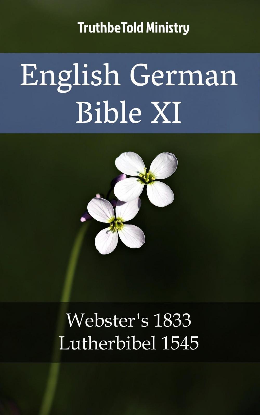 Big bigCover of English German Bible XI