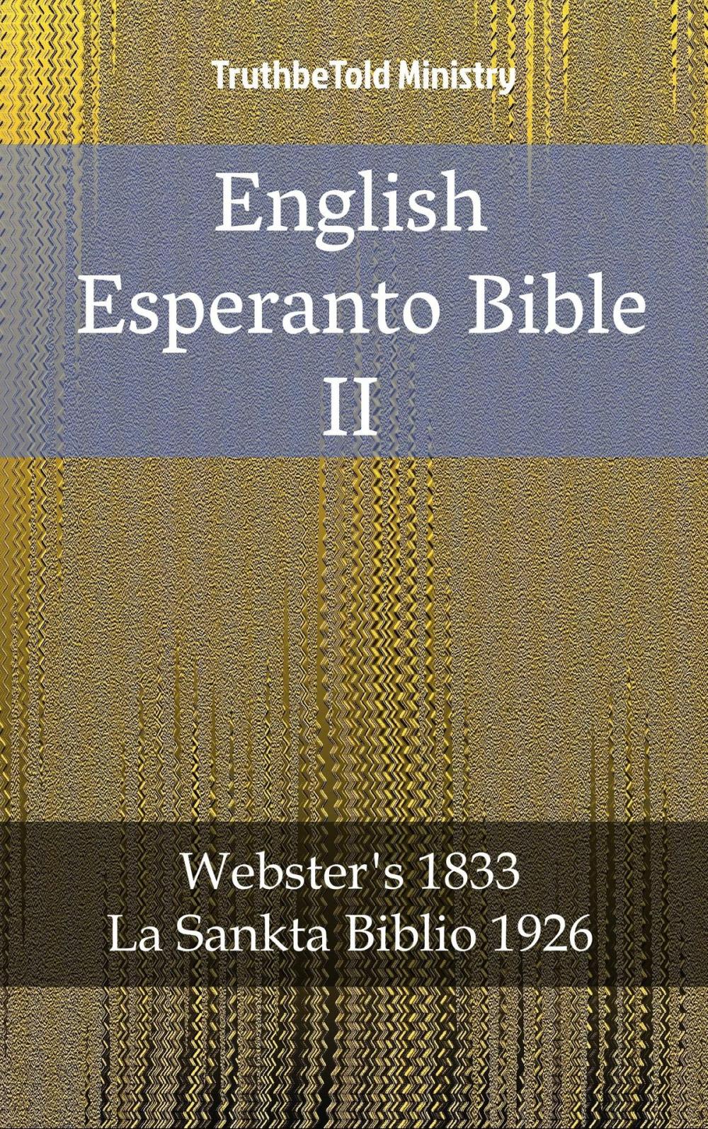 Big bigCover of English Esperanto Bible II