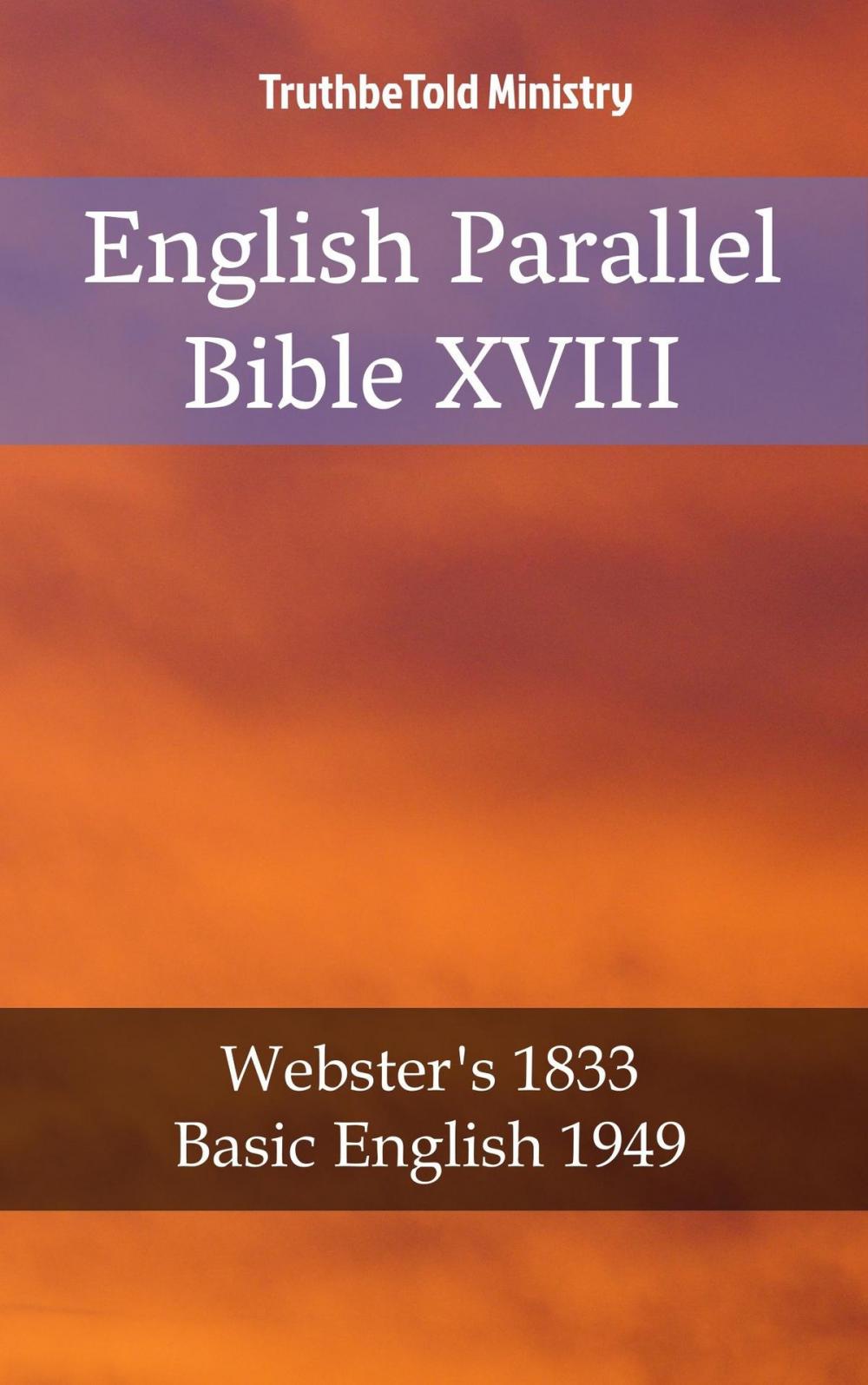 Big bigCover of English Parallel Bible XVIII