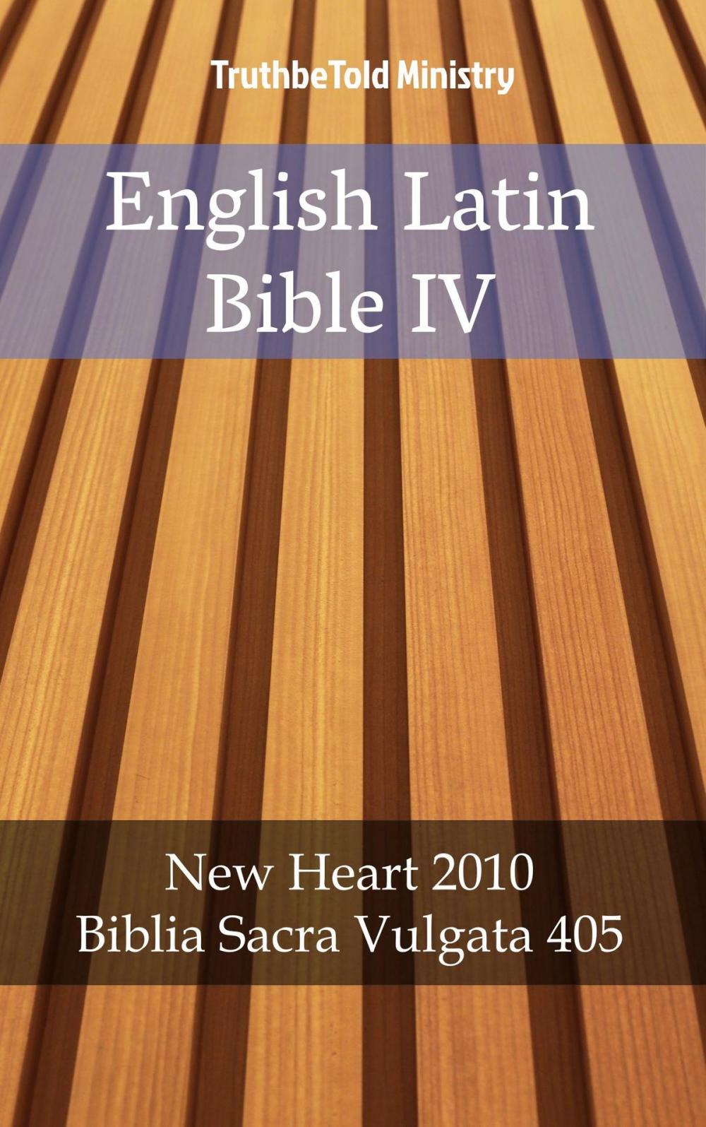 Big bigCover of English Latin Bible IV