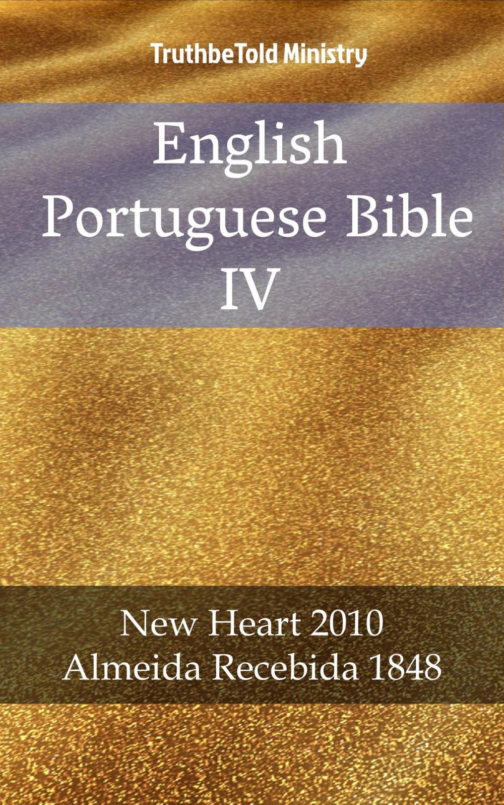 Big bigCover of English Portuguese Bible IV