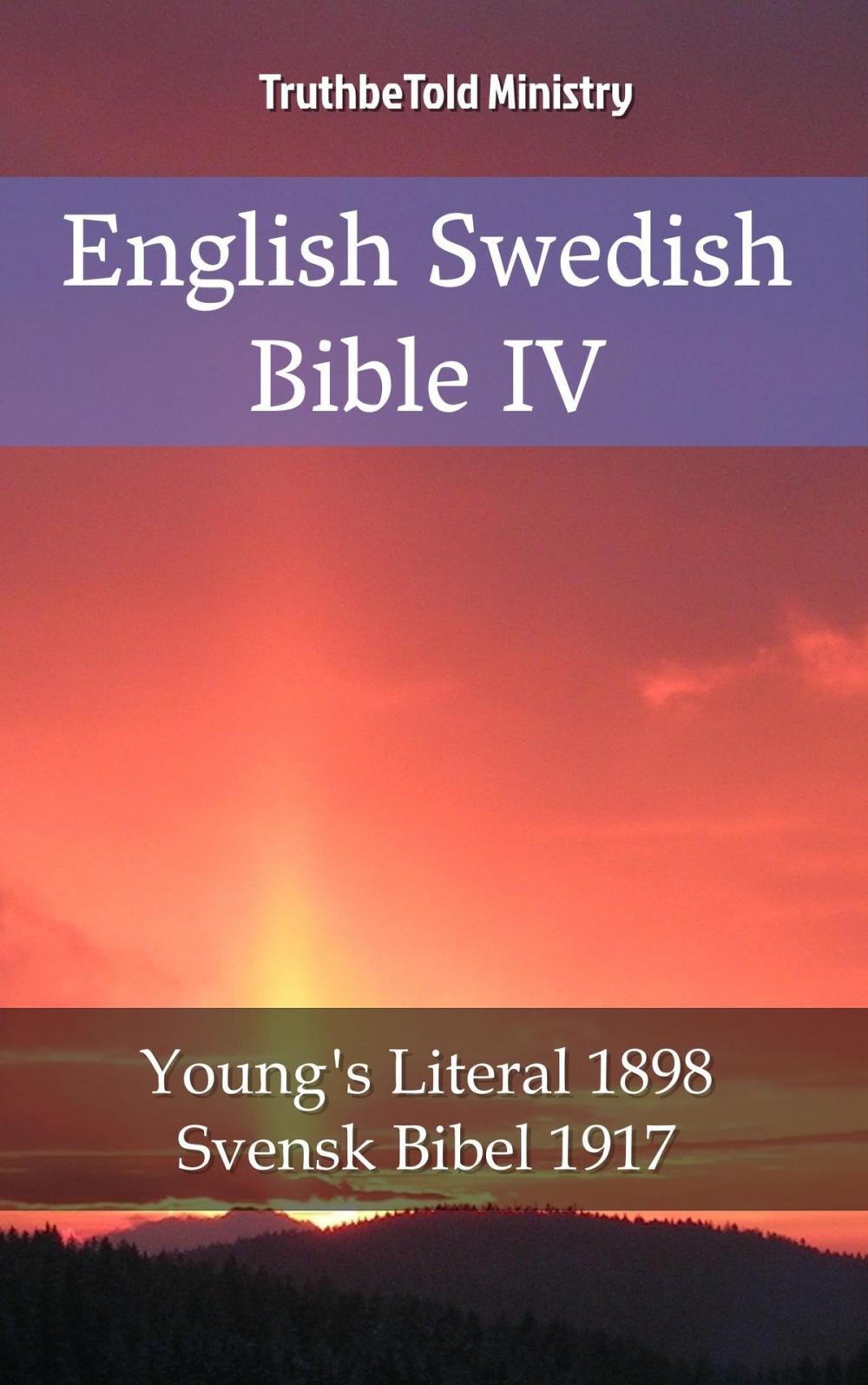 Big bigCover of English Swedish Bible IV