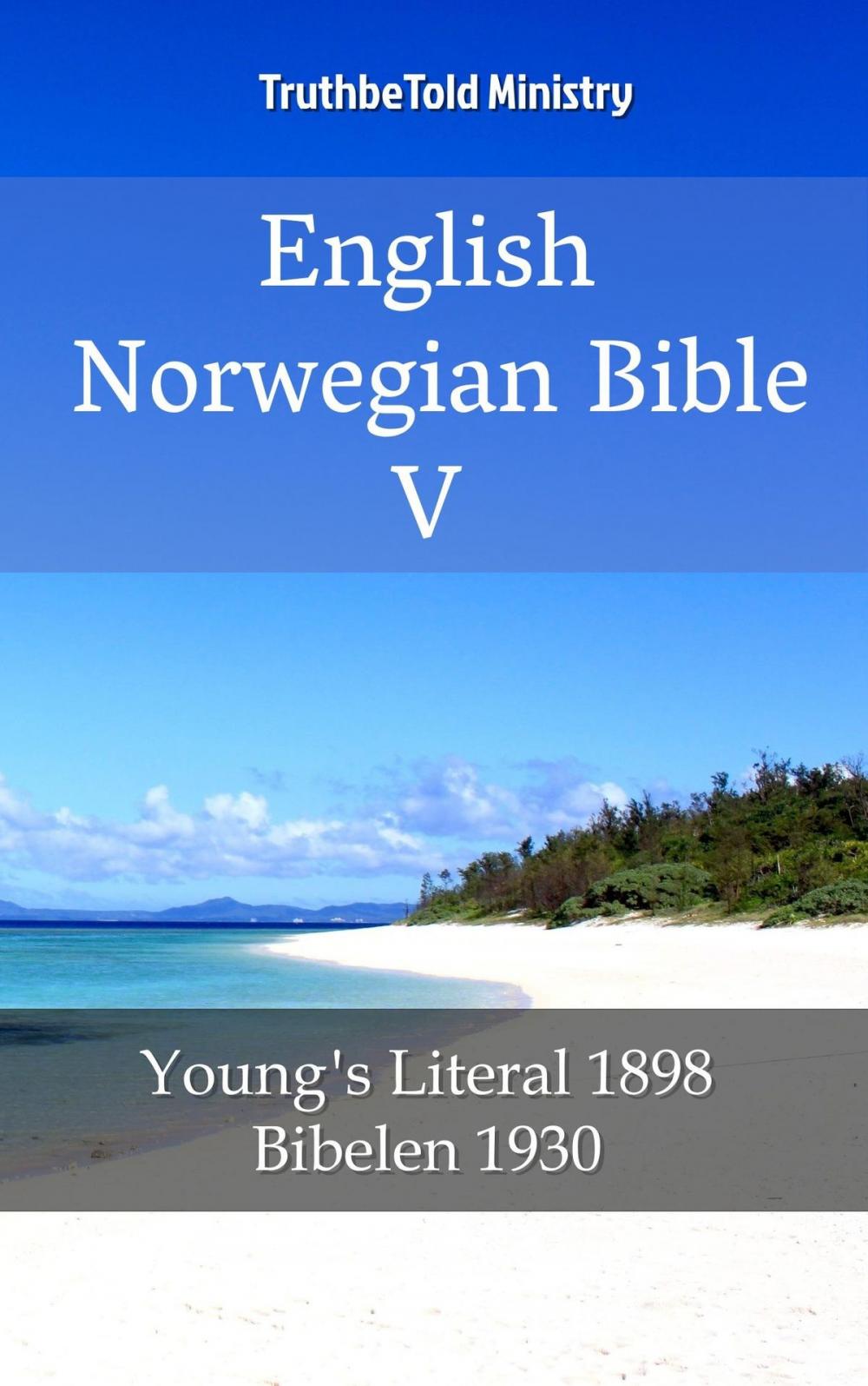 Big bigCover of English Norwegian Bible V