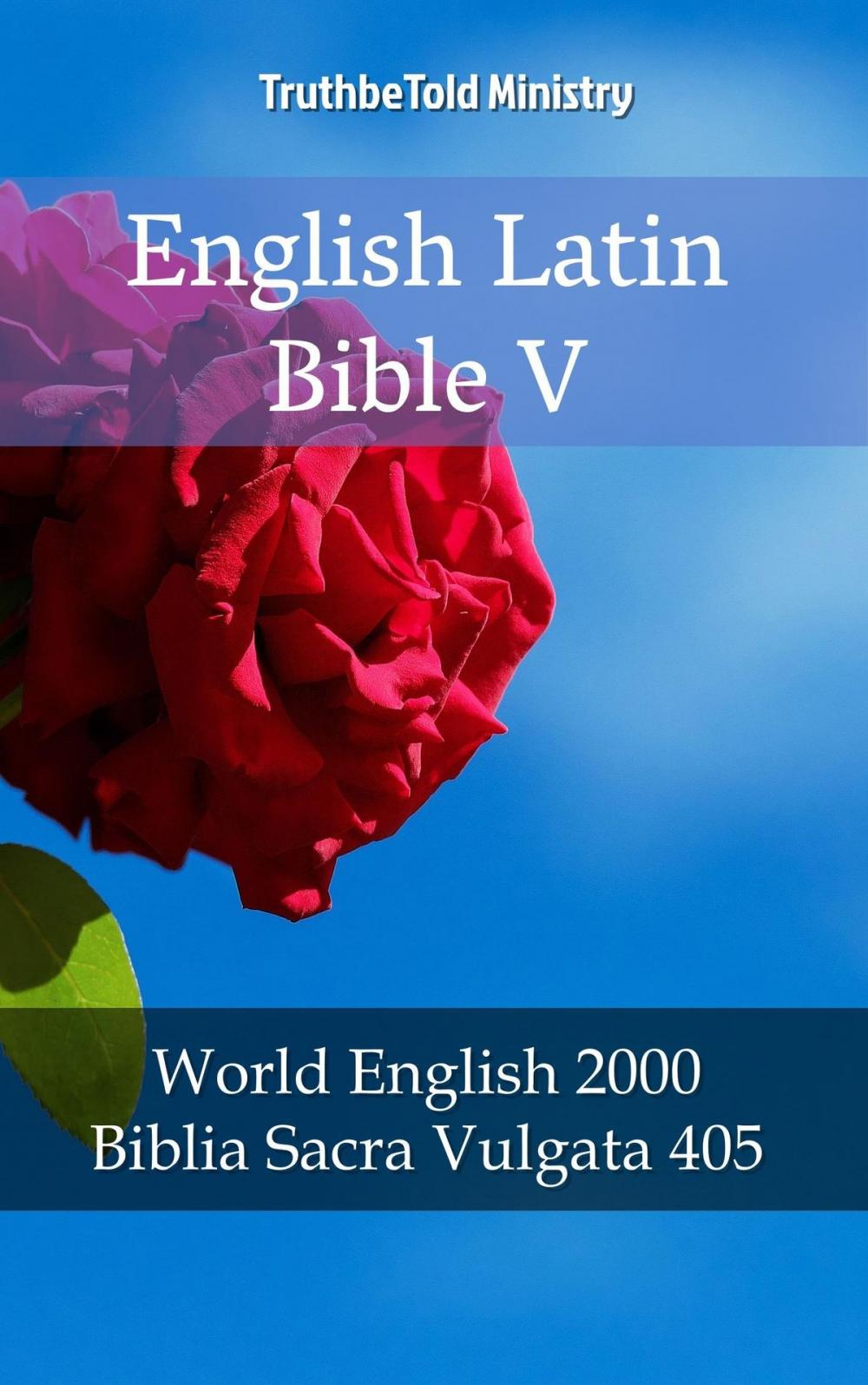 Big bigCover of English Latin Bible V