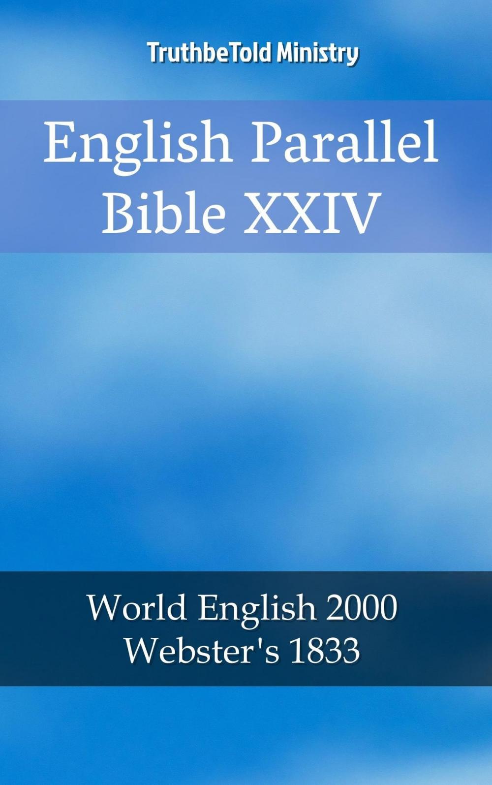 Big bigCover of English Parallel Bible XXIV