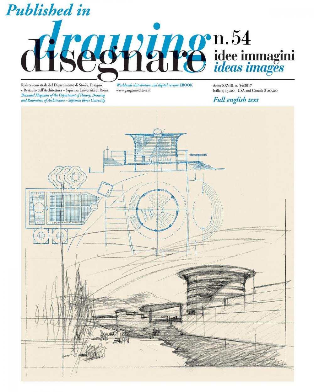 Big bigCover of Un centro urbano ricostruito. Disegni dall’archivio di Giuseppe Nicolosi