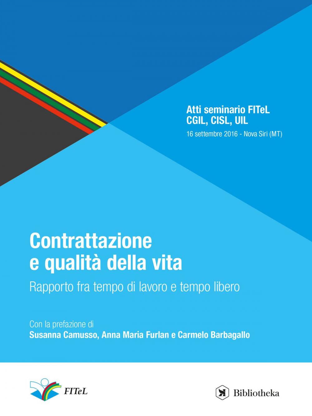 Big bigCover of Contrattazione e qualità della vita