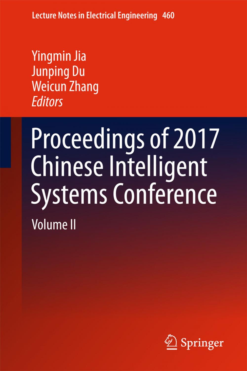 Big bigCover of Proceedings of 2017 Chinese Intelligent Systems Conference