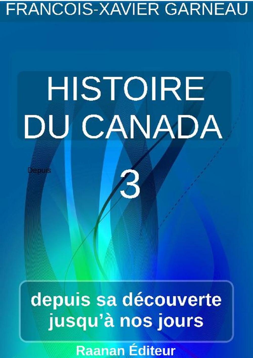 Big bigCover of Histoire du Canada - Tome 3