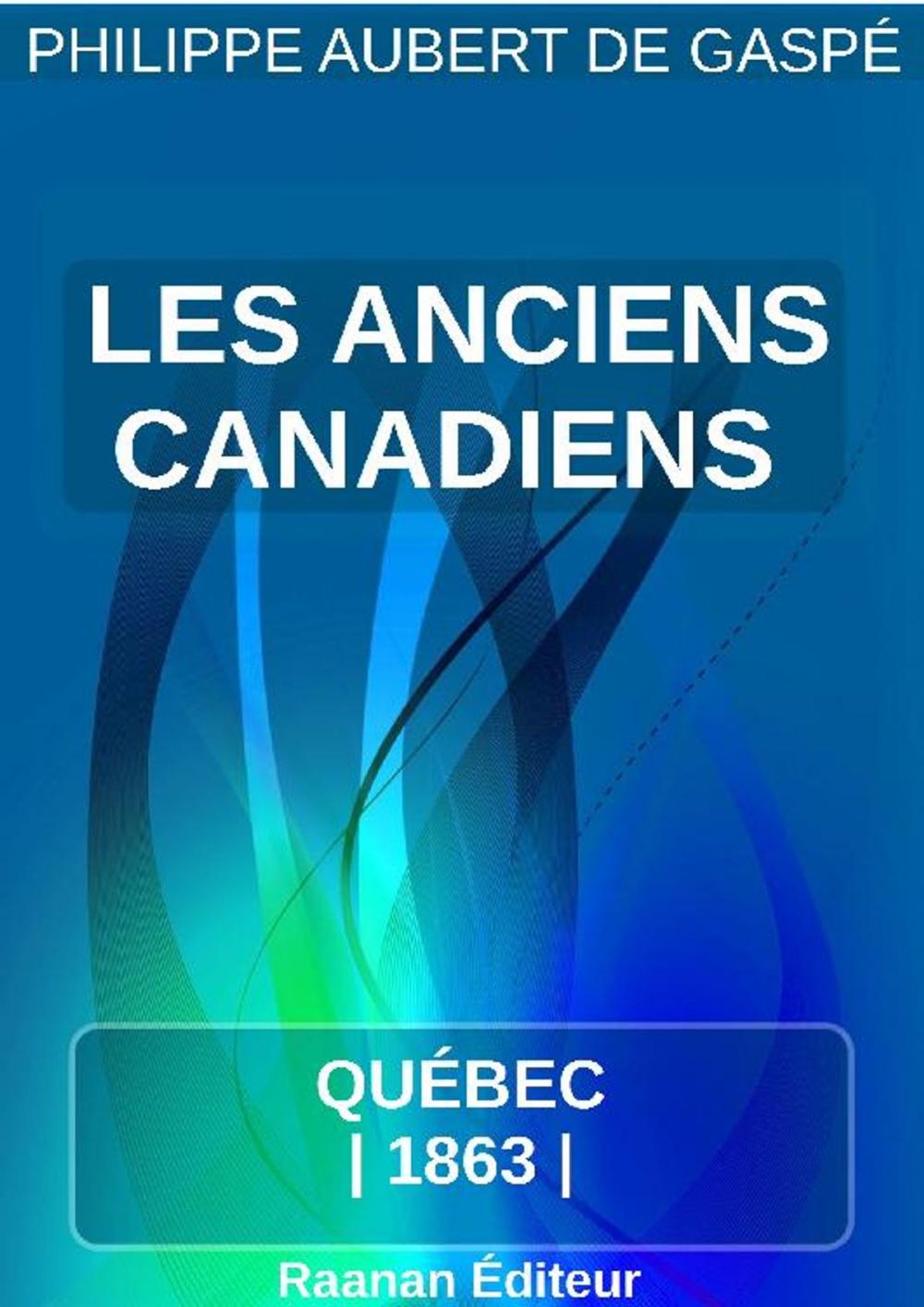 Big bigCover of Les anciens canadiens