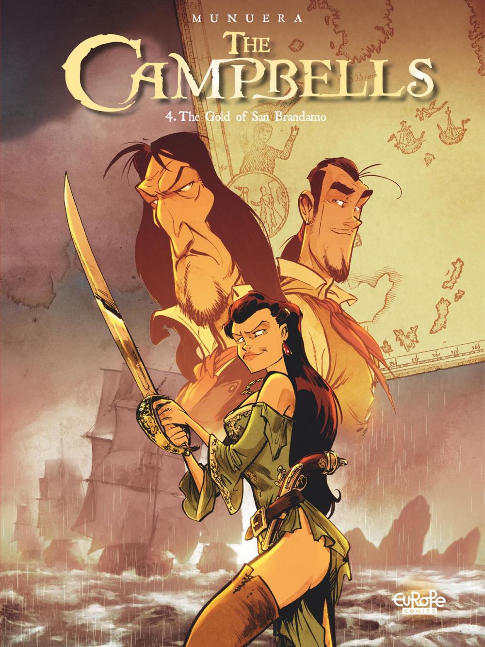 Big bigCover of The Campbells - Volume 4 - The Gold of San Brandamo