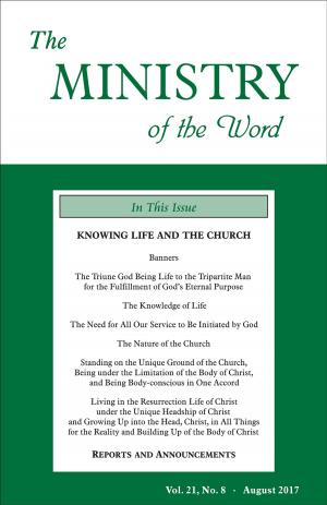 Book cover of The Ministry of the Word, Vol. 21, No. 8