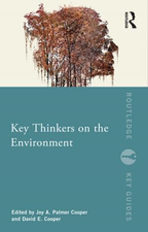 Cover of the book Key Thinkers on the Environment by Vlad Zeit