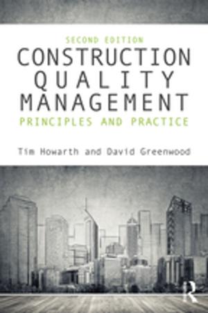Cover of the book Construction Quality Management by Sven E. Jorgensen