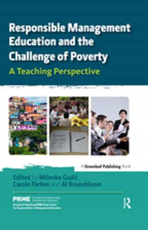 Cover of the book Responsible Management Education and the Challenge of Poverty by Nigel Sanitt
