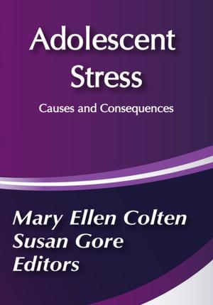 Cover of the book Adolescent Stress by Jan-Erik Lane