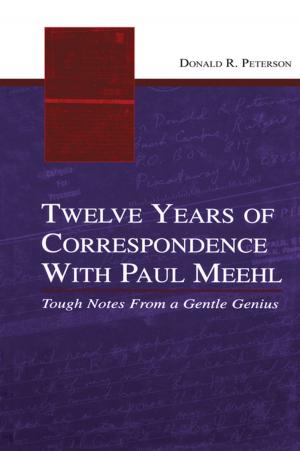 Book cover of Twelve Years of Correspondence With Paul Meehl