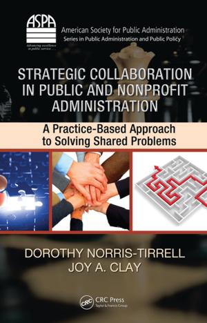 Cover of the book Strategic Collaboration in Public and Nonprofit Administration by Walter Neff