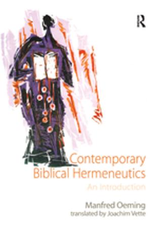 Cover of the book Contemporary Biblical Hermeneutics by Robin Truth Goodman