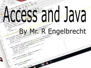 Cover of the book Java and Access by Stephen Wilmes, Mark Ferguson