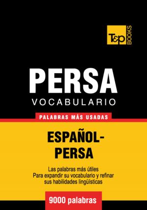 Cover of Vocabulario Español-Persa - 9000 palabras más usadas