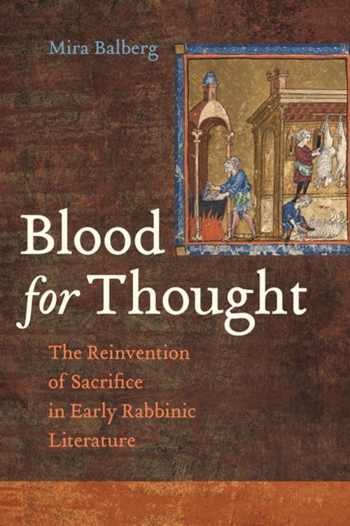 Cover of the book Blood for Thought by DR. S Mira Balberg, University of California Press