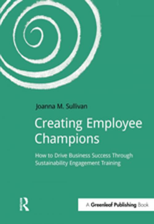 Cover of the book Creating Employee Champions by Joanna Sullivan, Taylor and Francis