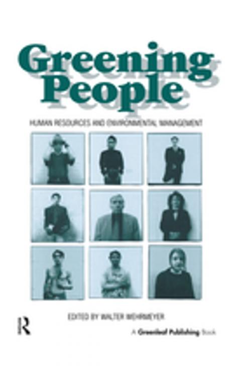 Cover of the book Greening People by , Taylor and Francis