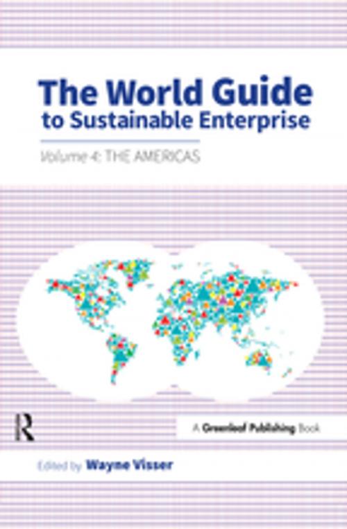 Cover of the book The World Guide to Sustainable Enterprise by , Taylor and Francis