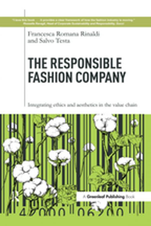 Cover of the book The Responsible Fashion Company by Francesca Romana Rinaldi, Salvo Testa, Taylor and Francis