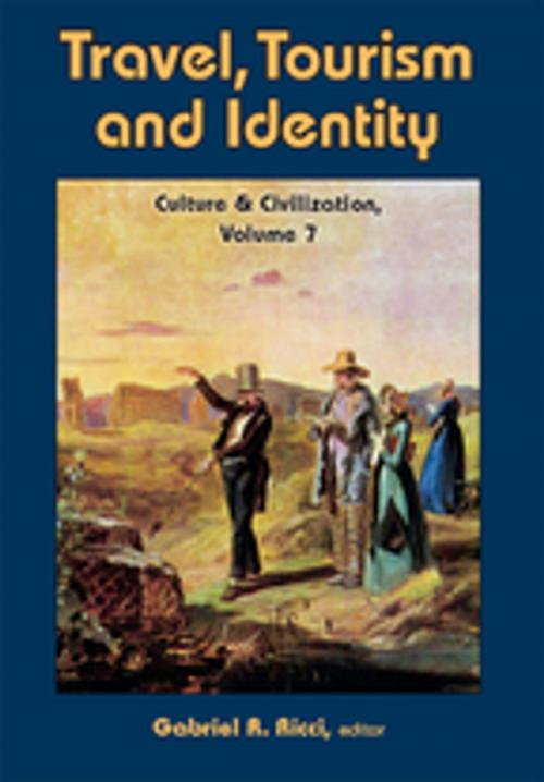 Cover of the book Travel, Tourism, and Identity by Gabriel R. Ricci, Taylor and Francis