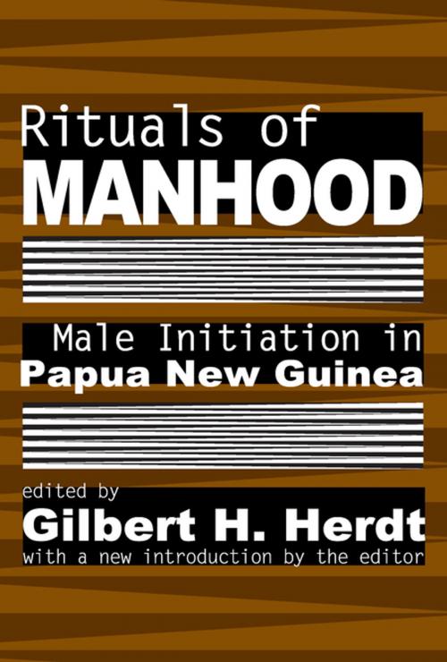 Cover of the book Rituals of Manhood by Gilbert H. Herdt, Taylor and Francis