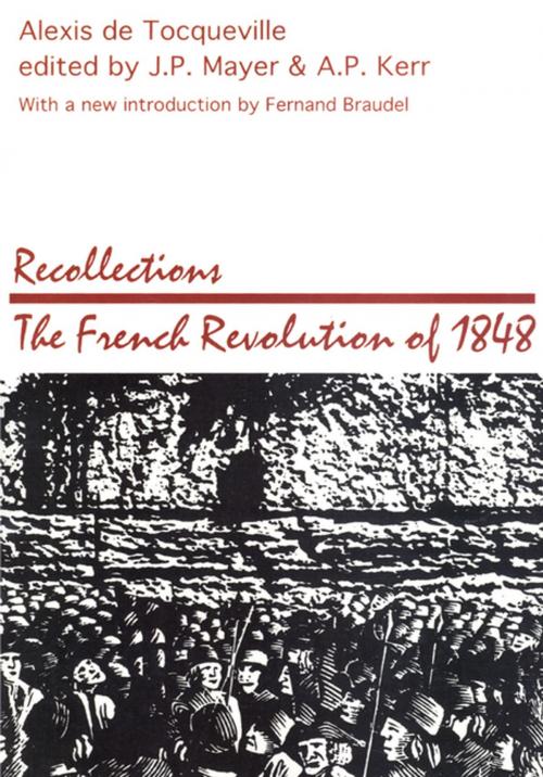 Cover of the book Recollections by Alexis de Tocqueville, Taylor and Francis