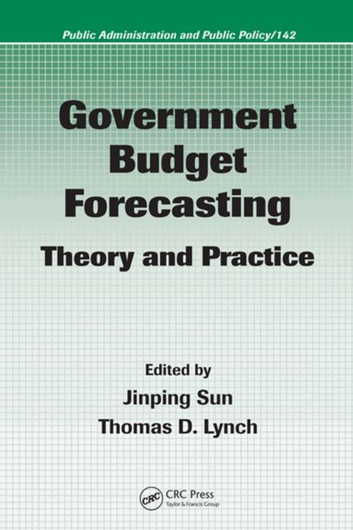 Cover of the book Government Budget Forecasting by , Taylor and Francis