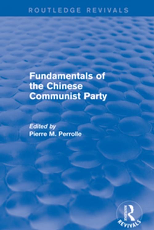Cover of the book Fundamentals of the Chinese Communist Party by , Taylor and Francis