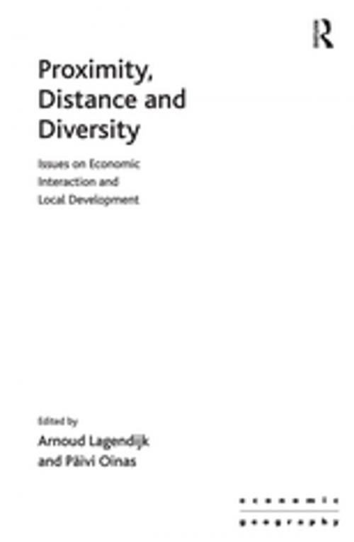 Cover of the book Proximity, Distance and Diversity by Päivi Oinas, Taylor and Francis