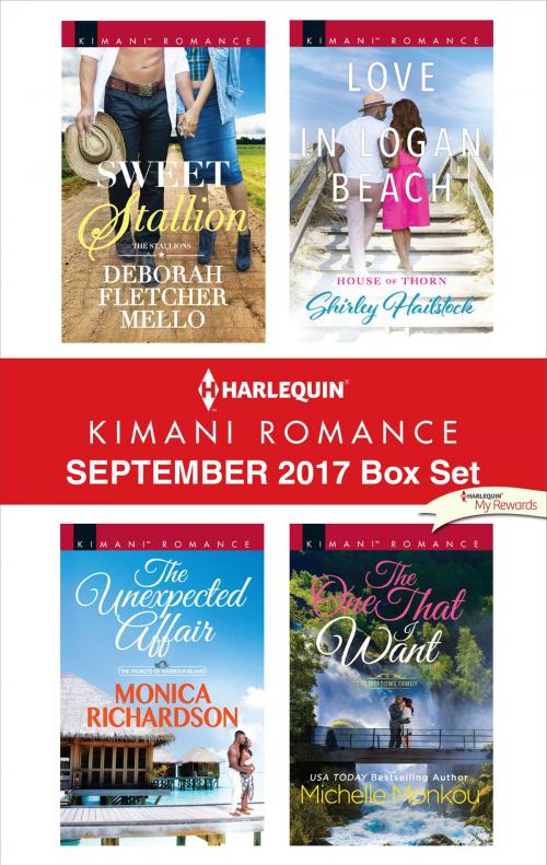 Cover of the book Harlequin Kimani Romance September 2017 Box Set by Deborah Fletcher Mello, Monica Richardson, Shirley Hailstock, Michelle Monkou, Harlequin