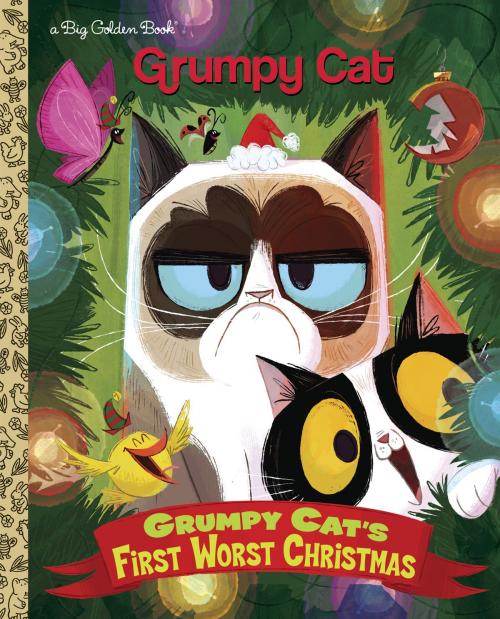Cover of the book Grumpy Cat's First Worst Christmas (Grumpy Cat) by Golden Books, Random House Children's Books