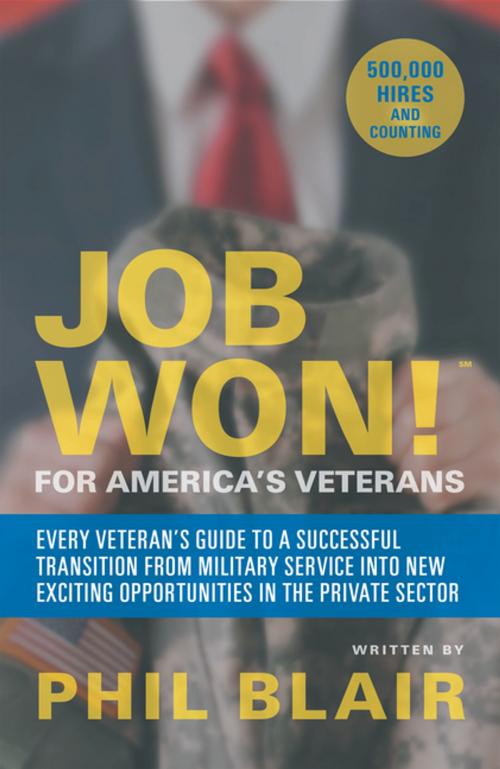 Cover of the book Job Won! for America’S Veterans by Phil Blair, AuthorHouse