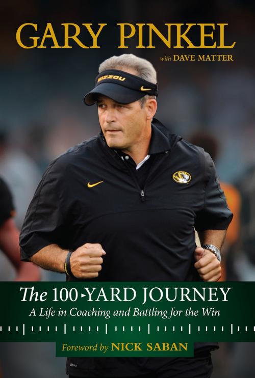 Cover of the book 100-Yard Journey by Gary Pinkel, Dave Matter, Triumph Books