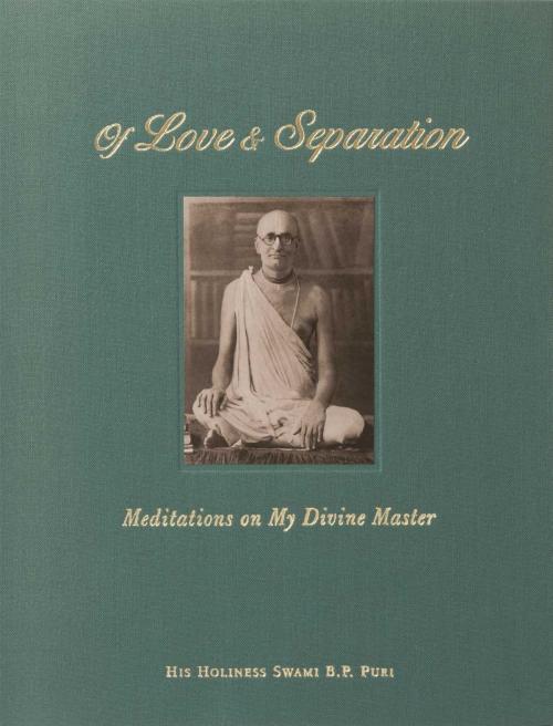 Cover of the book Of Love and Separation by Swami B. P. Puri, Mandala Publishing