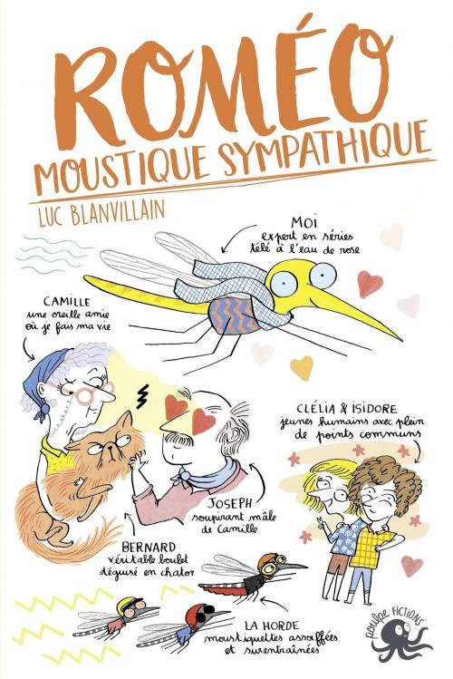 Cover of the book Roméo, moustique sympathique by Luc BLANVILLAIN, edi8