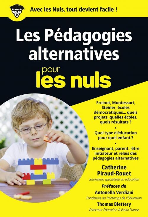 Cover of the book Les Pédagogies alternatives pour les Nuls poche by Catherine PIRAUD-ROUET, edi8