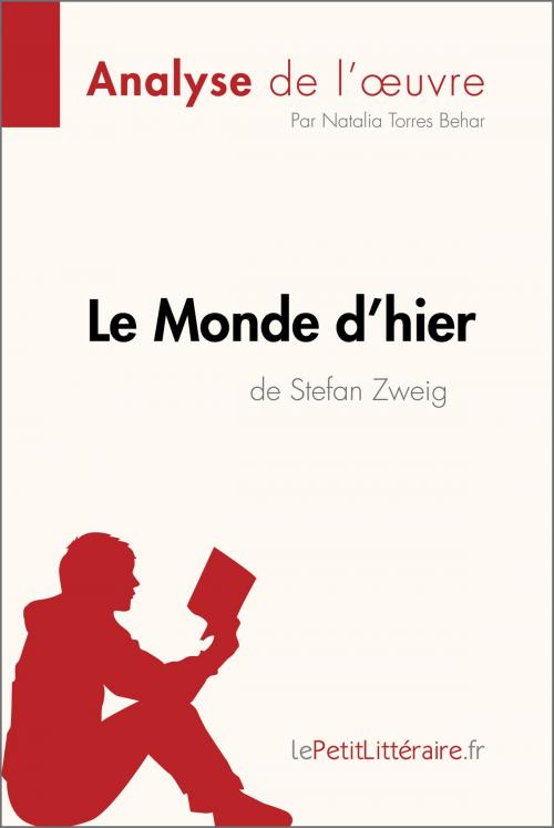 Cover of the book Le Monde d'hier de Stefan Zweig (Analyse de l'oeuvre) by Natalia Torres Behar, lePetitLitteraire.fr, lePetitLitteraire.fr