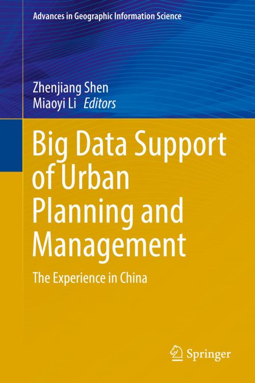 Cover of the book Big Data Support of Urban Planning and Management by , Springer International Publishing