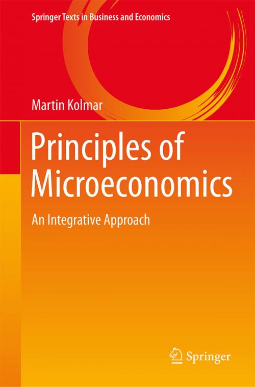 Cover of the book Principles of Microeconomics by Martin Kolmar, Springer International Publishing