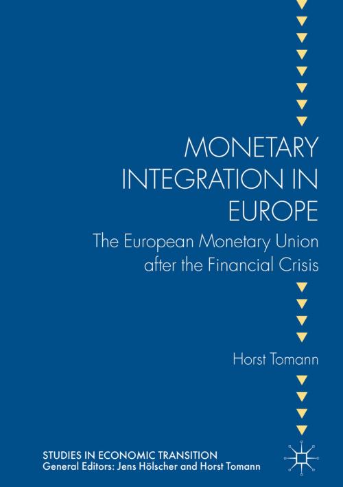 Cover of the book Monetary Integration in Europe by Horst Tomann, Springer International Publishing