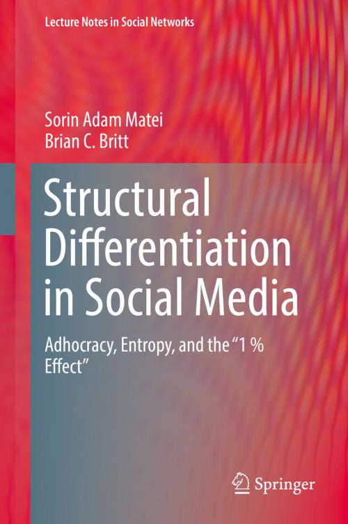 Cover of the book Structural Differentiation in Social Media by Sorin Adam Matei, Brian C. Britt, Springer International Publishing