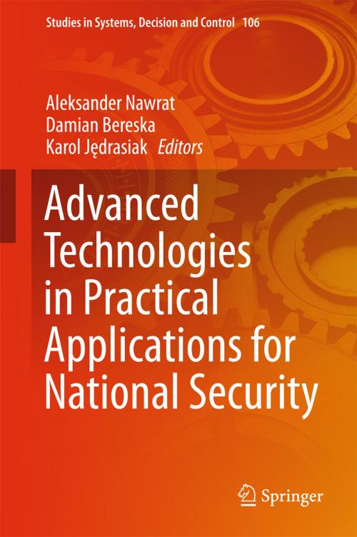 Cover of the book Advanced Technologies in Practical Applications for National Security by , Springer International Publishing