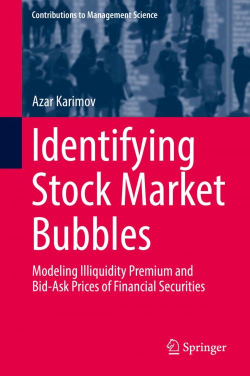 Cover of the book Identifying Stock Market Bubbles by Azar Karimov, Springer International Publishing